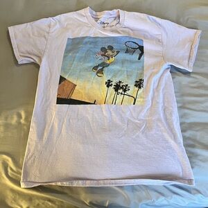 Disney light purple T-Shirt with mighty  Mouse Design